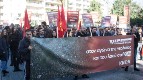 KNE protests at Chilean Embassy